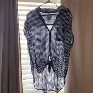 AE Checker plaid Tee